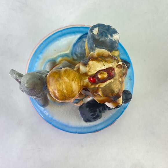 Vintage Wizard of Oz Ceramic Music Box Fuji Japan - Picture 5 of 8